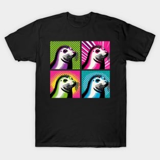 Pop Art Harp Seal Tee - Arctic Marine Life T-Shirt